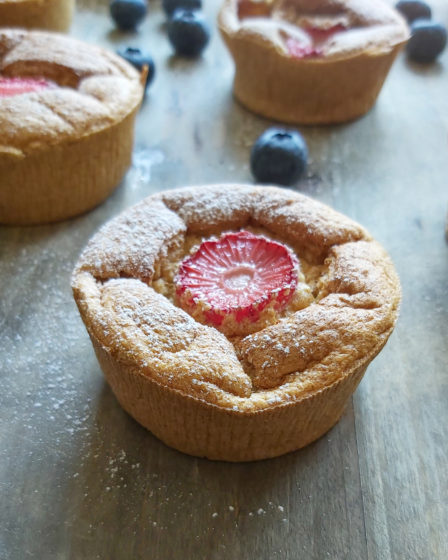 ricetta muffin alle fragole