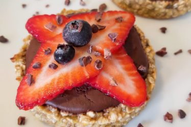 Crostatine di avena