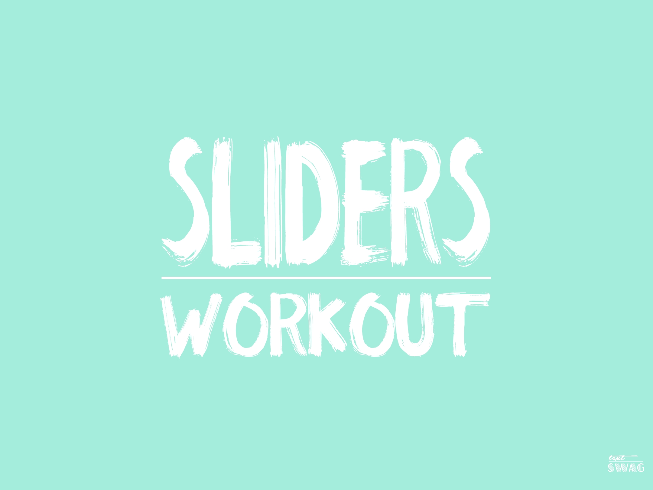 sliders workout